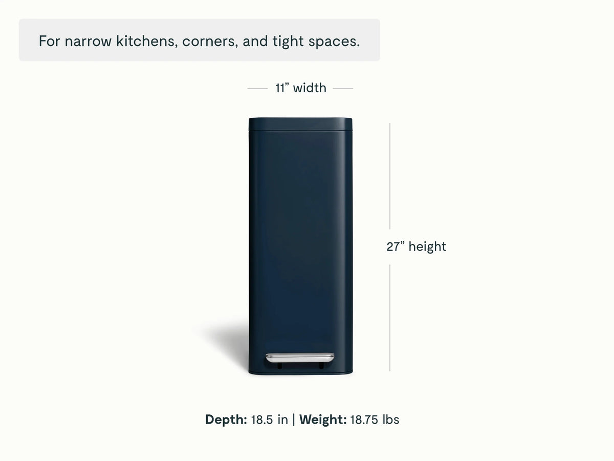 45L Slim Step Trash Can